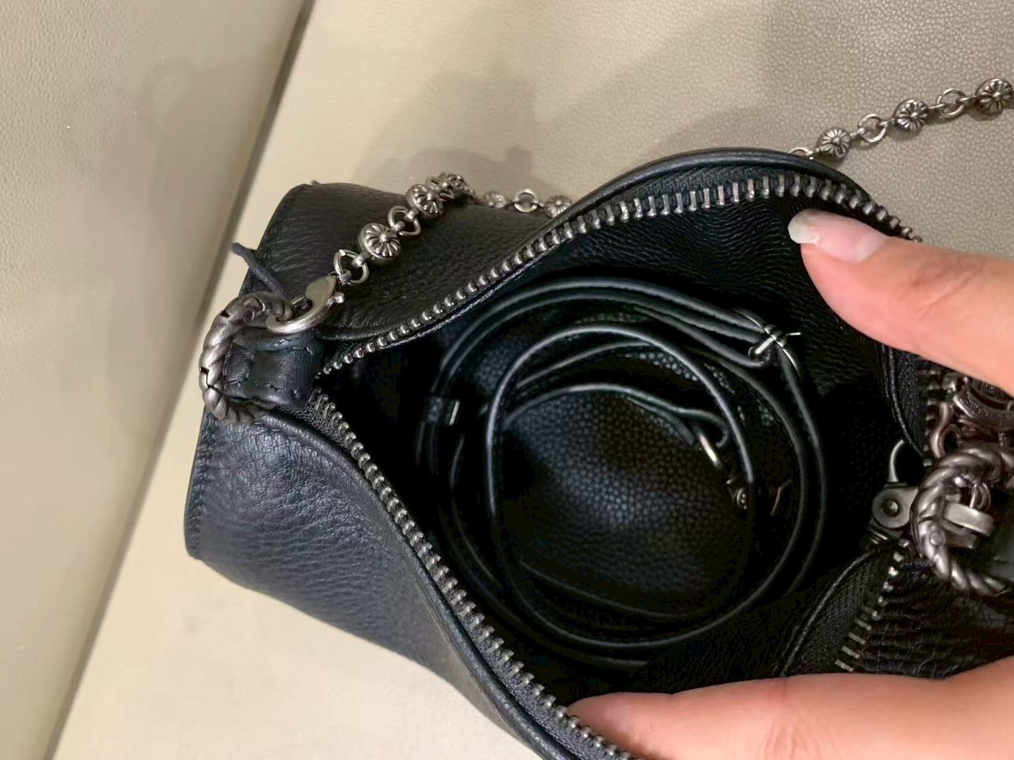 413【克羅心圓筒包】