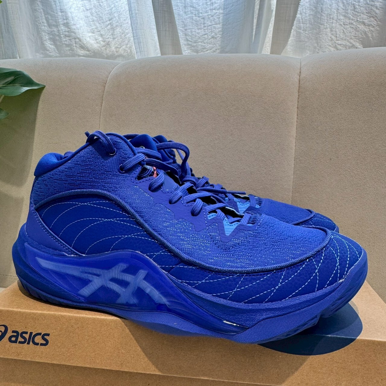 現貨在店【二手商品 28CM 】ASICS UNPRE ARS 3 藍色 實戰 籃球鞋【1063A104-401】MIKE