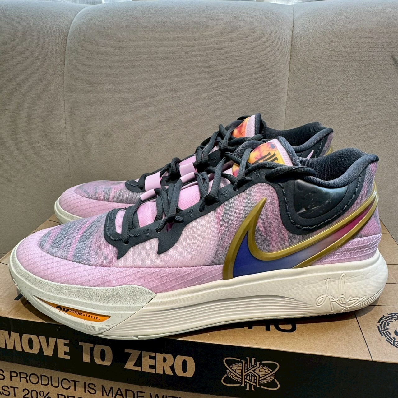 現貨在店【二手商品 US11/29CM 】NIKE KYRIE 9 KI9 ALL STAR ASG 明星賽 凱里 歐文 籃球鞋 實戰鞋【DV1194-600】MIKE