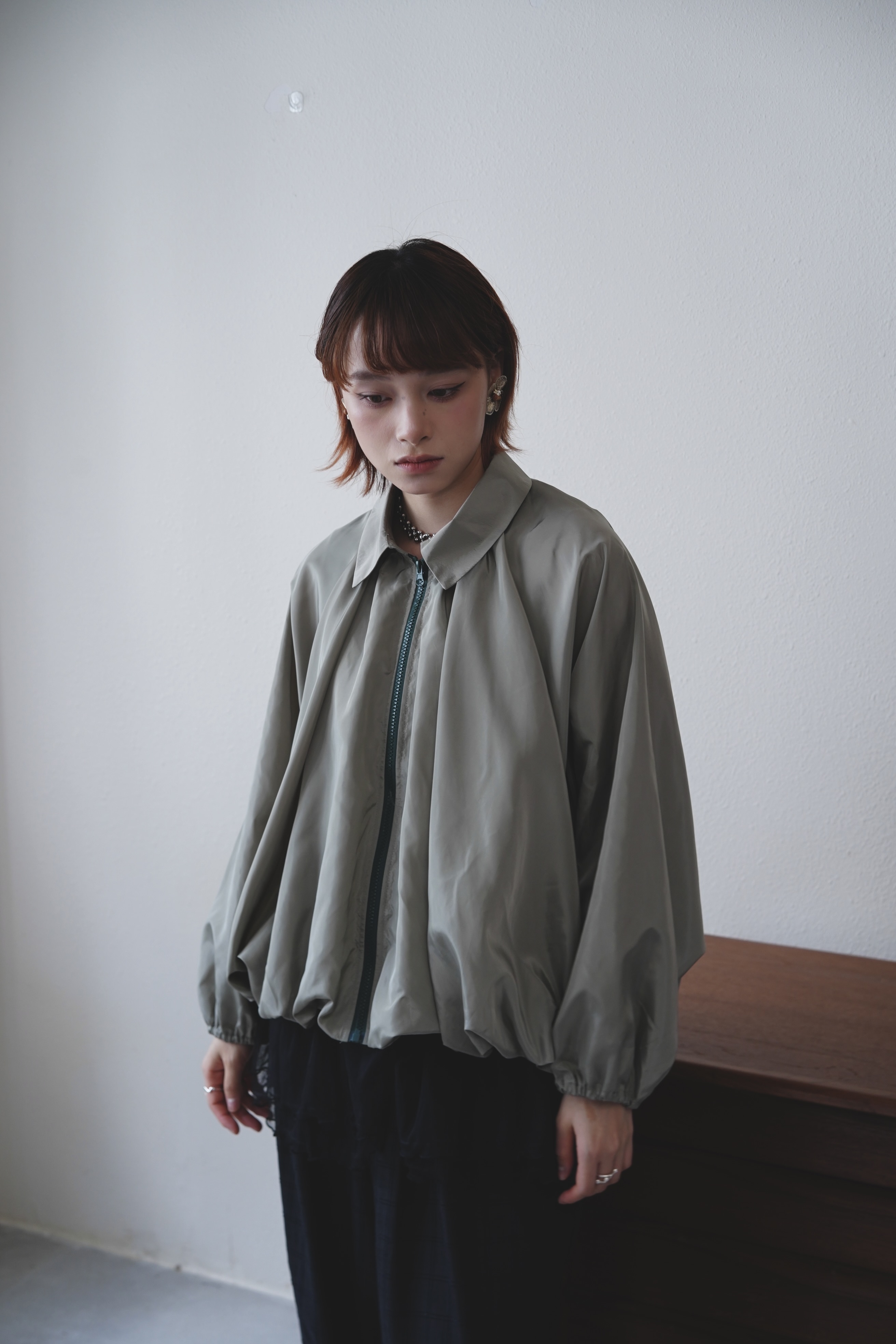 氣球A字剪裁風褸 - JK62022