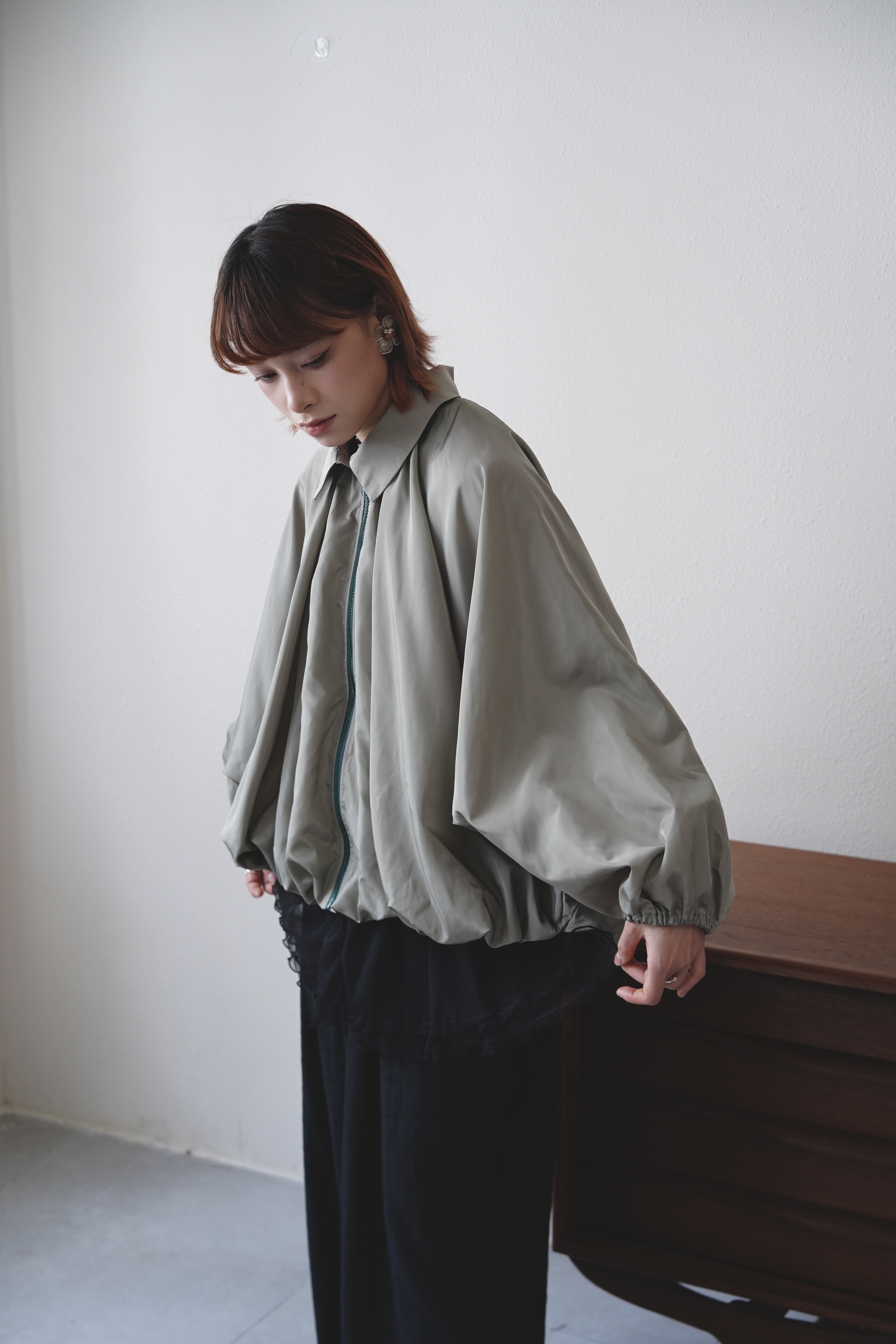 氣球A字剪裁風褸 - JK62022