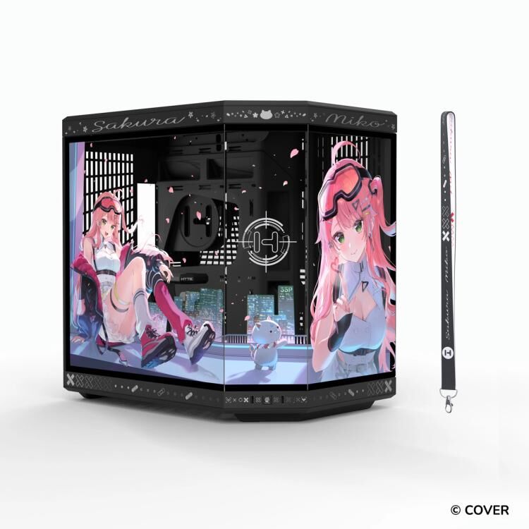 「官品代購」 hololive X HYTE Sakura Miko Y70 痛PC機箱🌸さくらみこ
