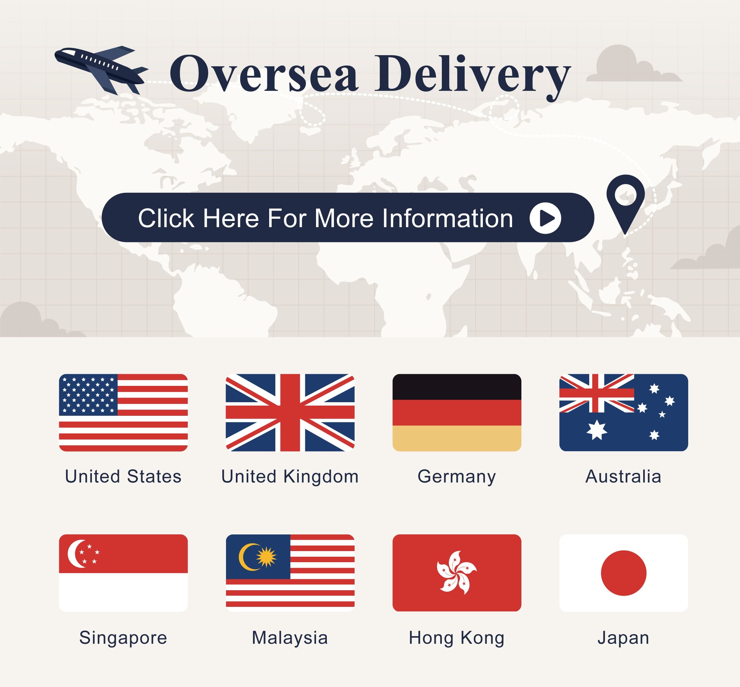 Oversea Delivery click here
