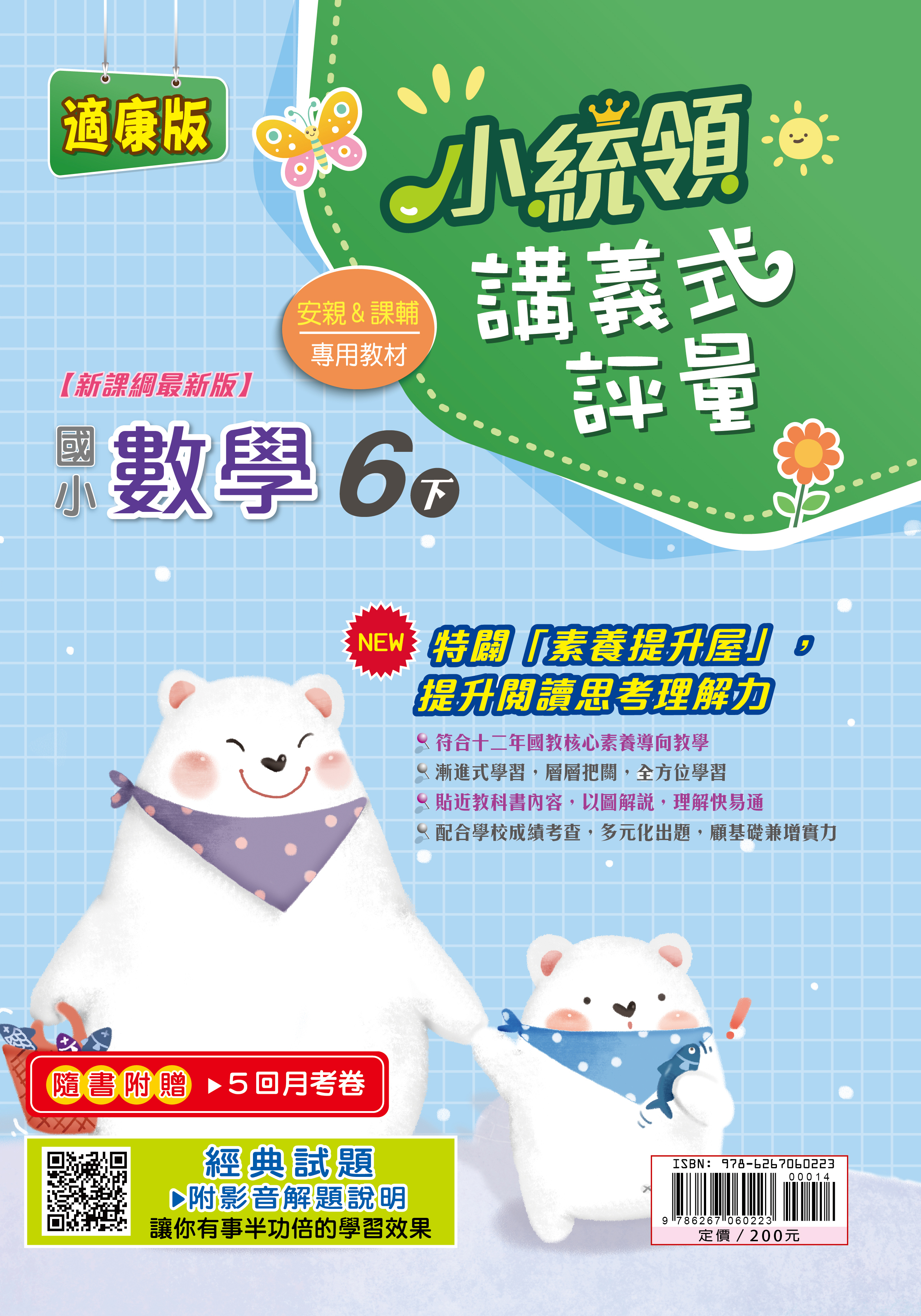 金安小統領講義式評量數學(6下)康版