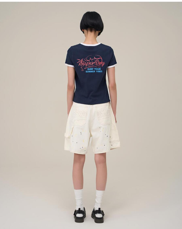 【直播】Superdry LX041026 SUMMER RINGER 女裝短袖上衣(SDFISCP28)