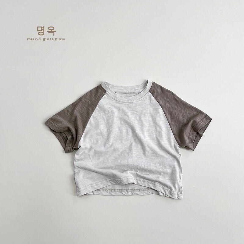 撞色造型素色百搭TEEꕀꕀꕀ