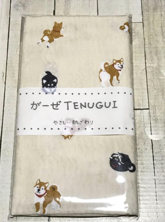 日本製 Tenugui 純棉二重紗巾 長面巾 約35x90cm