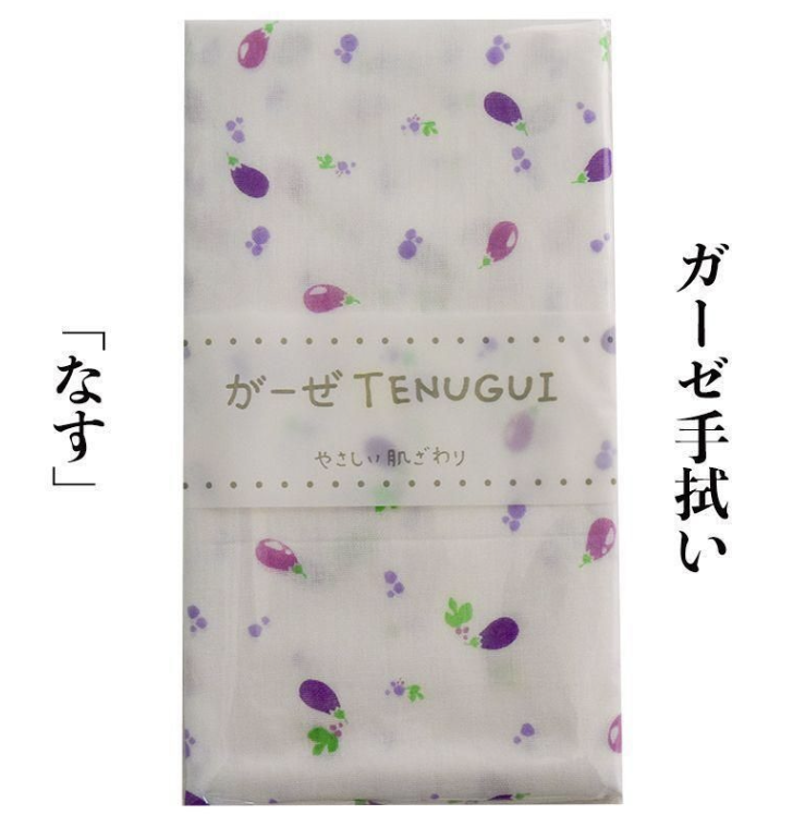 日本製 Tenugui 純棉二重紗巾 長面巾 約35x90cm