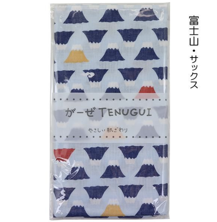 日本製 Tenugui 純棉二重紗巾 長面巾 約35x90cm