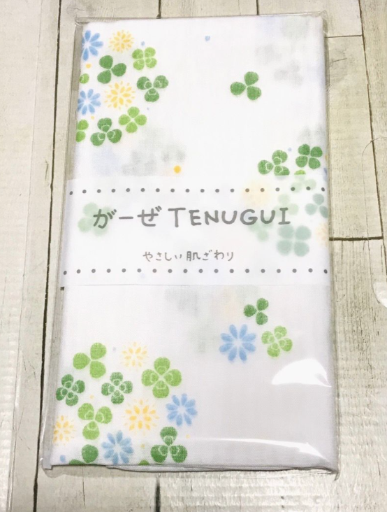 日本製 Tenugui 純棉二重紗巾 長面巾 約35x90cm