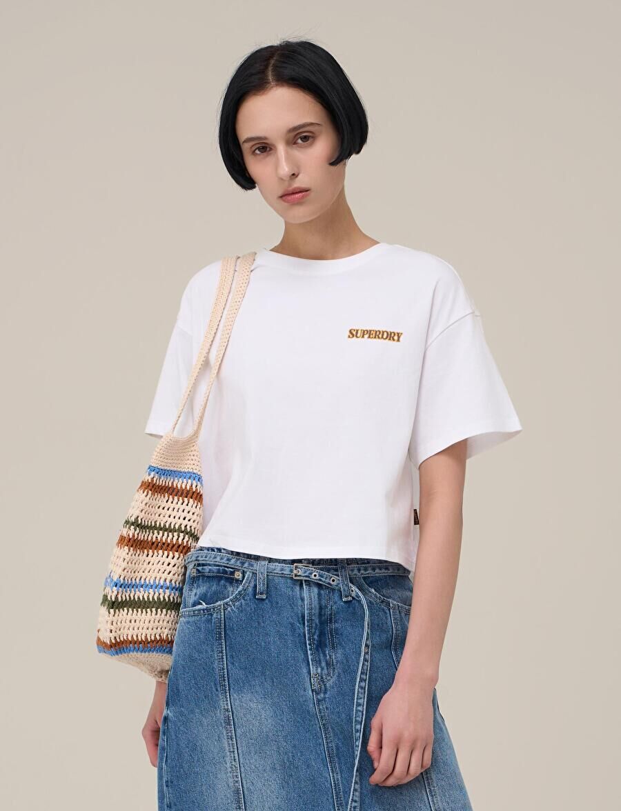 【直播】Superdry LX041029 FARM SURFER 女裝短袖上衣(SDFISCP41)