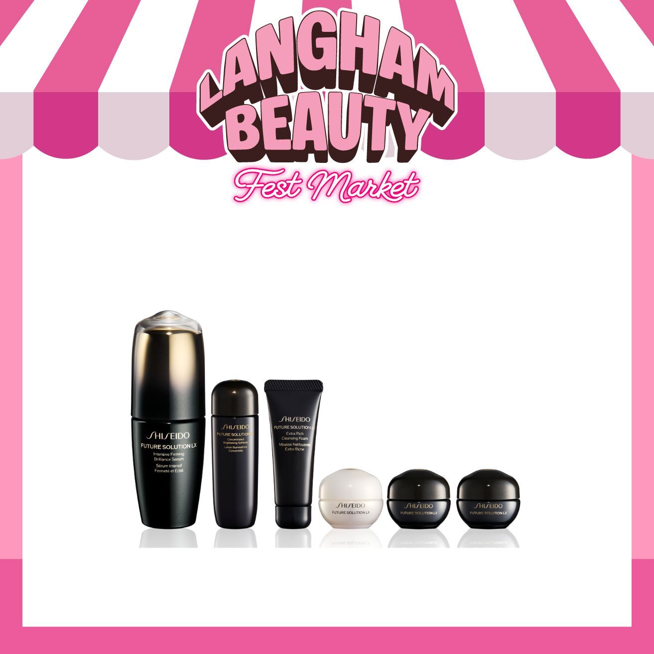 SHISEIDO FUTURE SOLUTION LX晶鑽煥亮再生緊膚精華組合