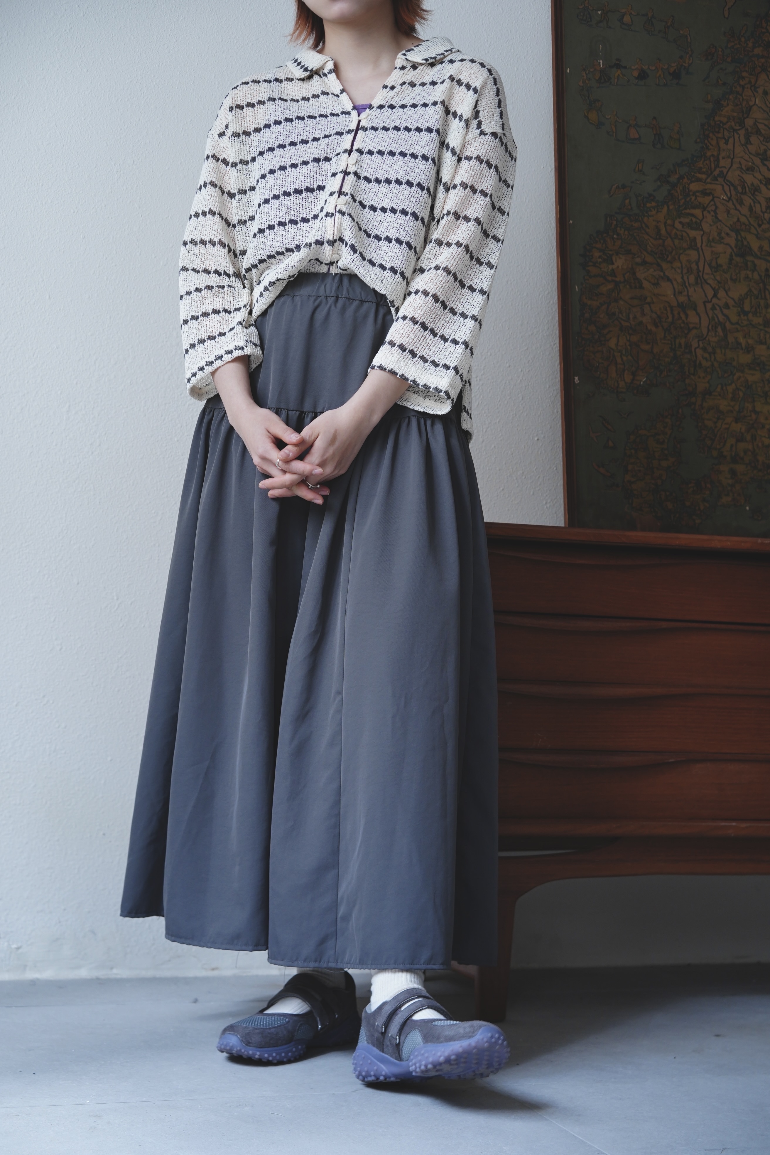 顯瘦！免燙 ！萬年穿款式與傘裙 - SK62020