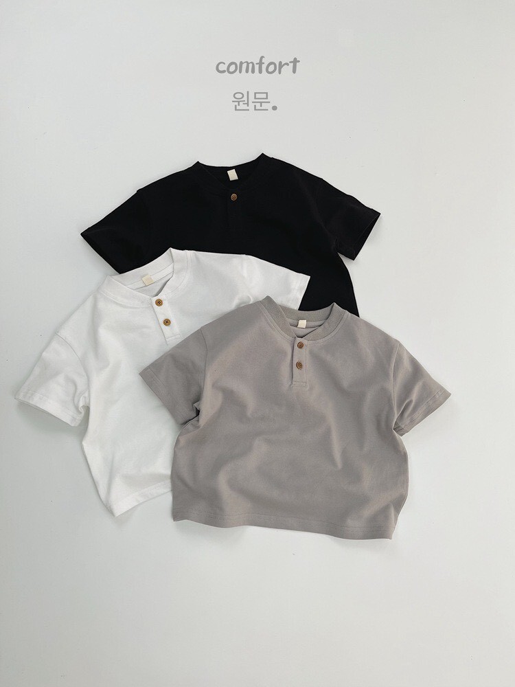 簡約鈕扣帶點正式POLO TEEꕀꕀꕀ