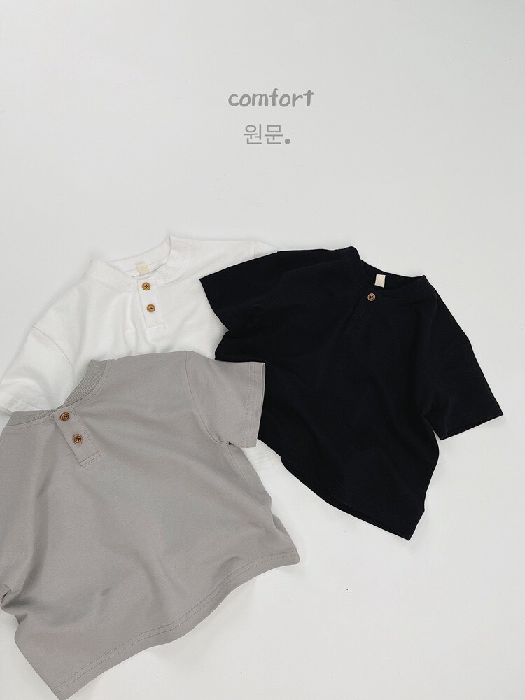 簡約鈕扣帶點正式POLO TEEꕀꕀꕀ