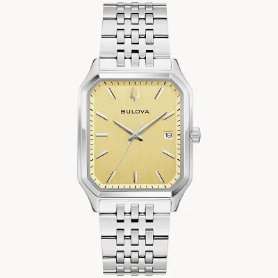 行貨 寶路華 Bulova Duet Tony Bennett Foundation Silver Dial Men's Watch 97B236 銀色錶盤 , Champagne Steel 96B471 香檳色錶盤 男士腕錶