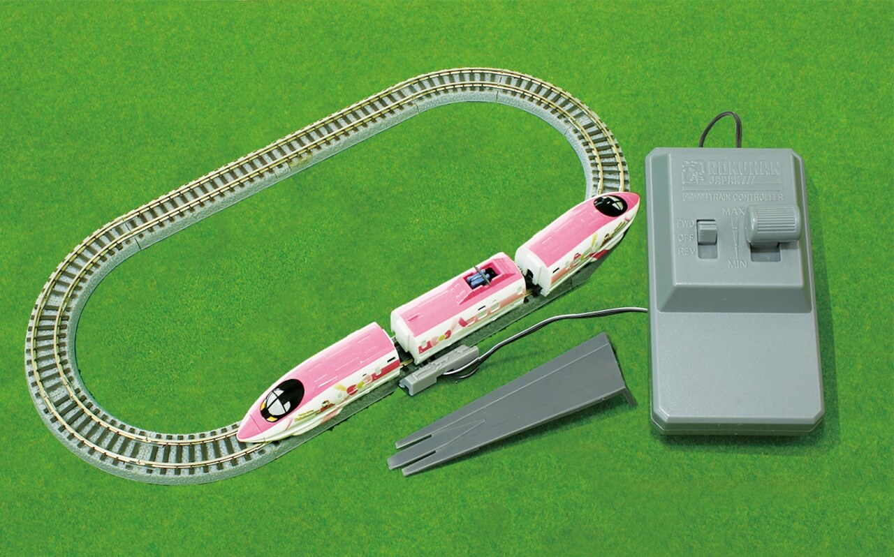 Rokuhan SG004-1 Z Scale Z SHORTY 500 Series Shinkansen Hello Kitty Starter Set