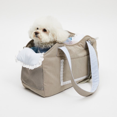 Louisdog Shirt Day Shoulder Bag/Solid