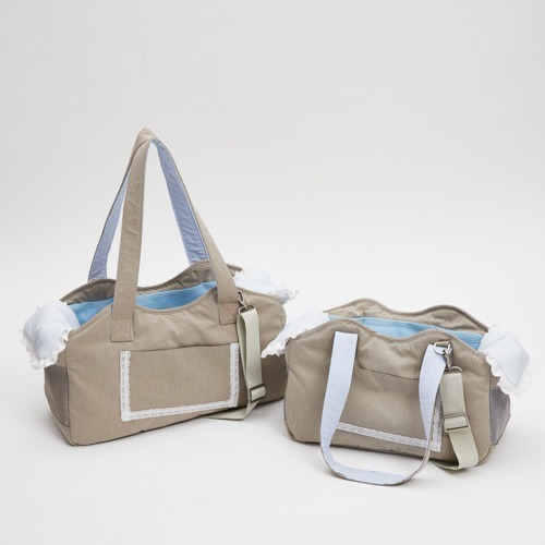 Louisdog Shirt Day Shoulder Bag/Solid