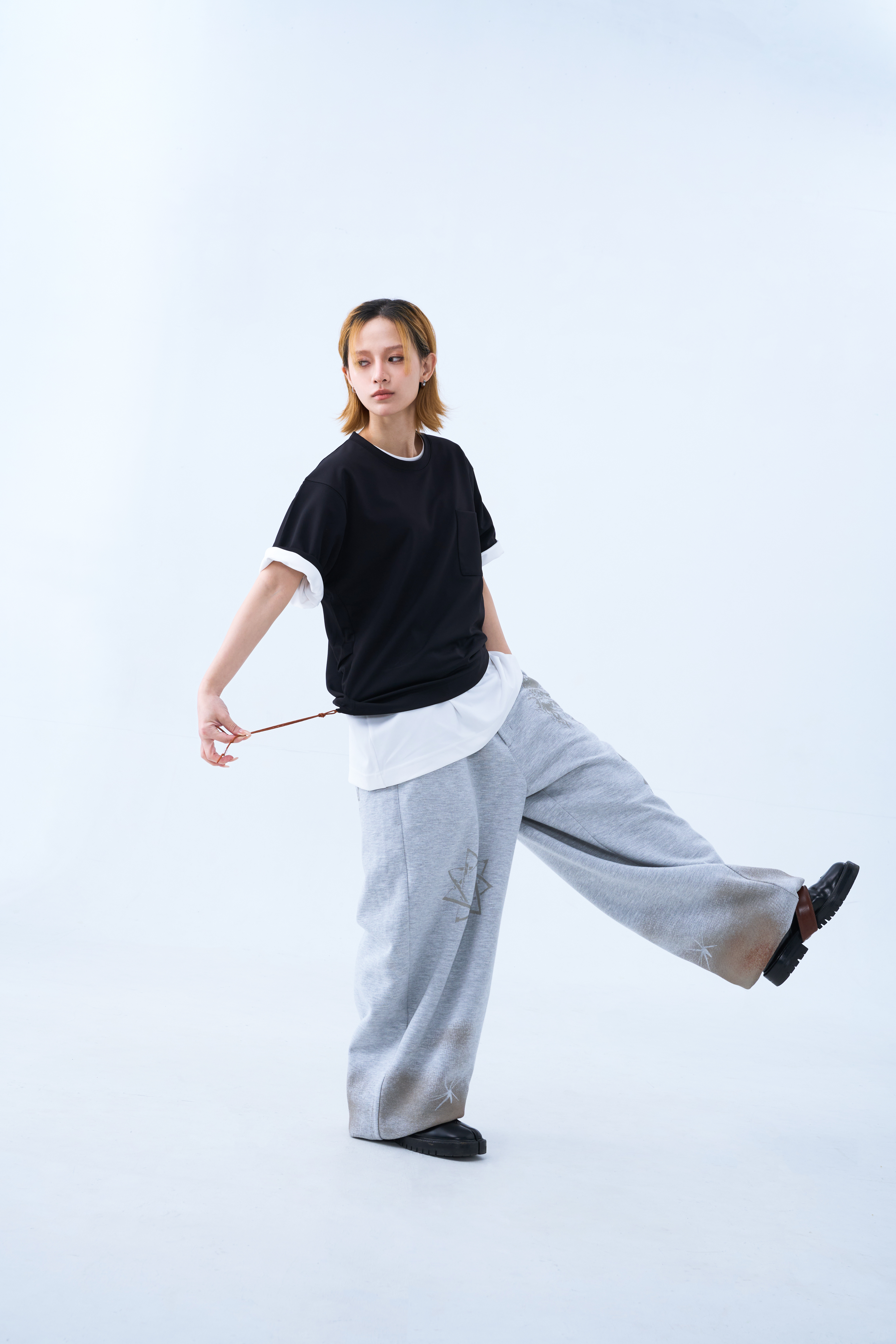 GOOPiMADE SND1 - Basic Pocket Tee (Ver. Sharp) - Black