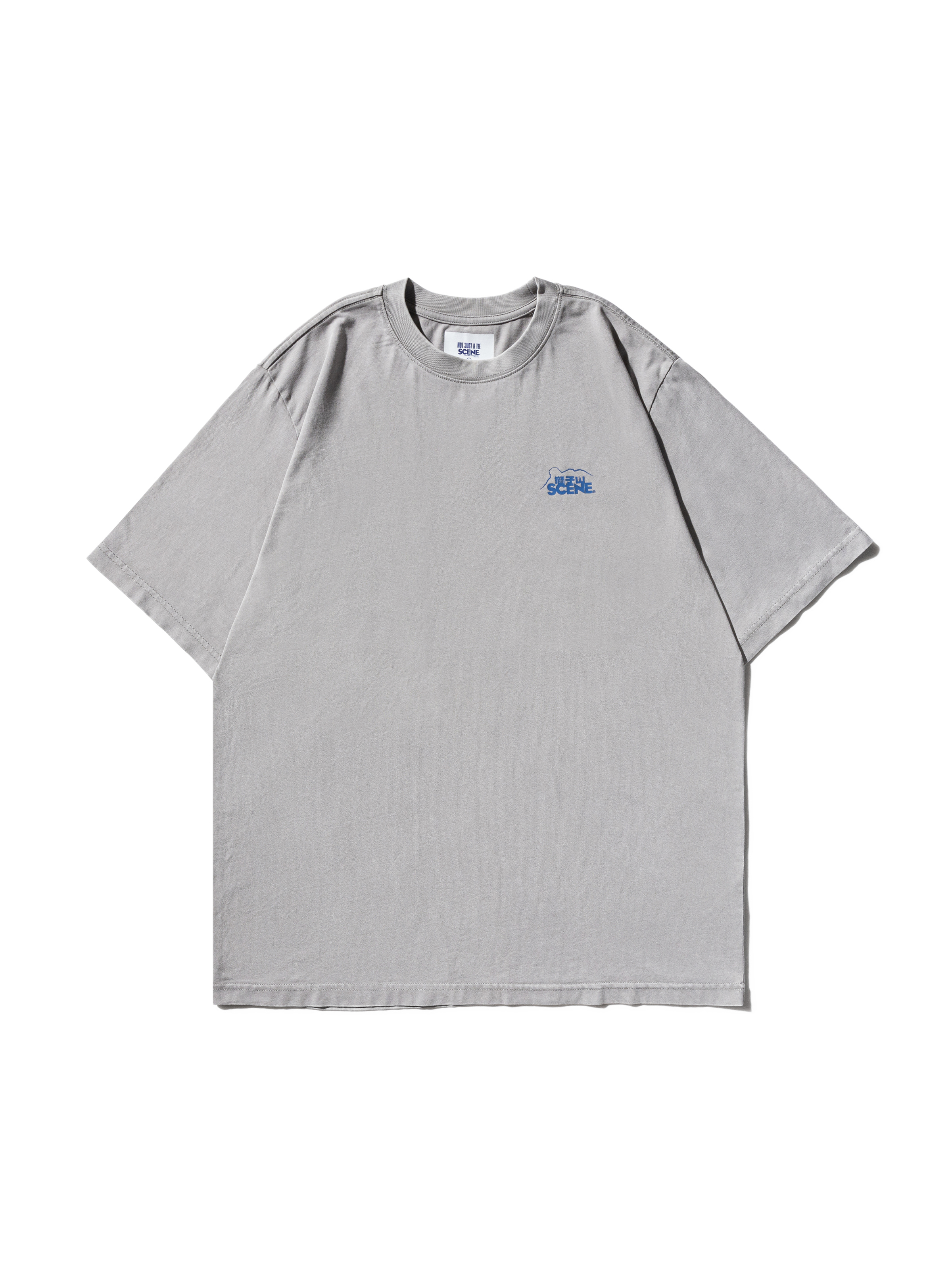 SC x 3 PARK_WASHED LION ROCK TEE // GRY