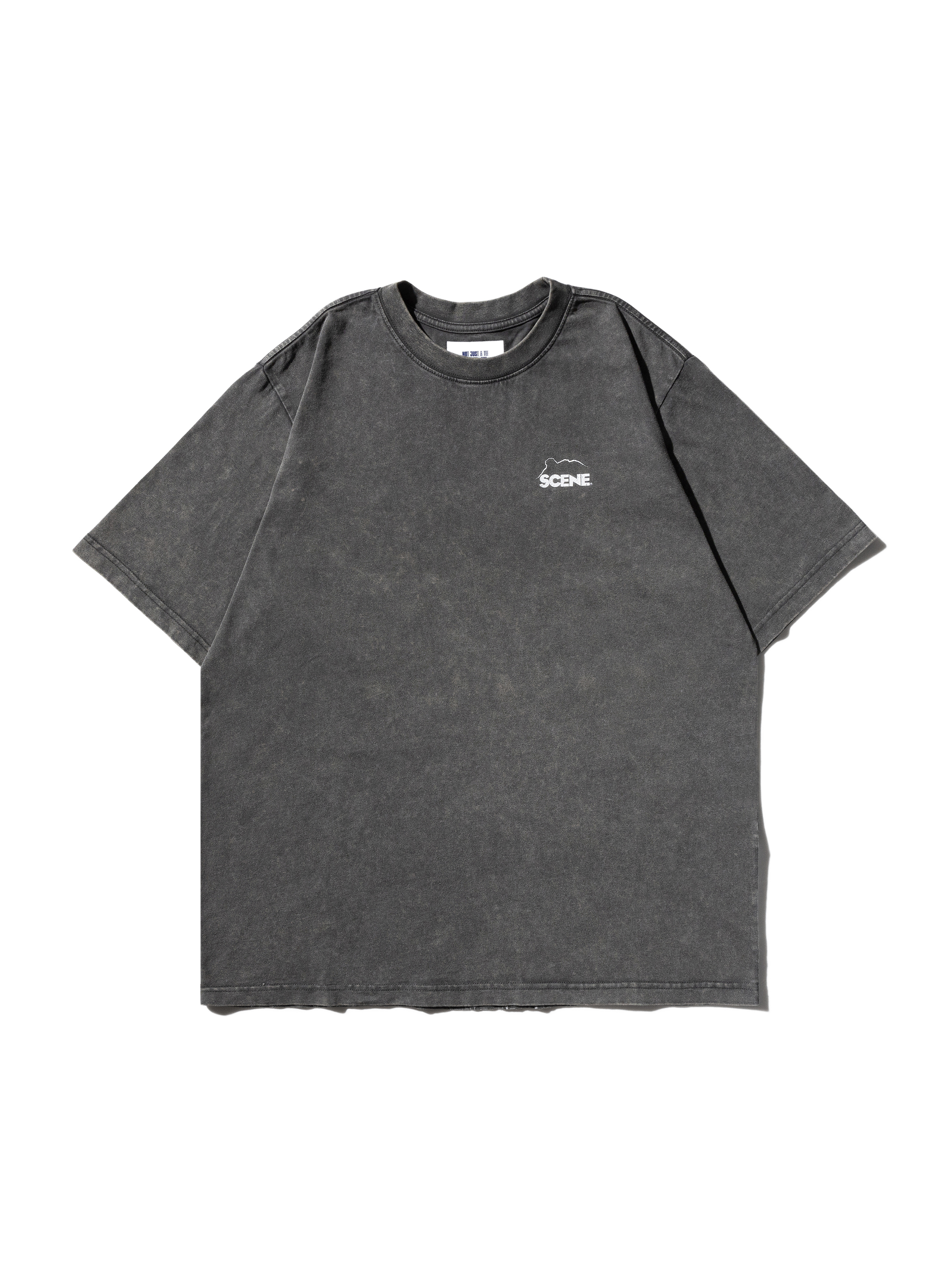 SC x JERRYCHO_WASHED LION ROCK TEE // GRY