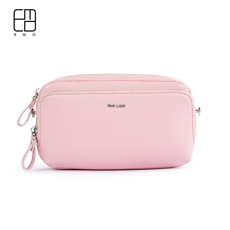 (I) 編織帶相機包 (兩款顏色) (隨機送馬仔吊飾1個) - EMO #EM9