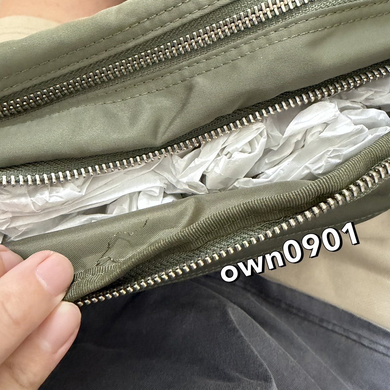 【OWN】The North Face 包包 側背包 小包 腰包 方包 機能 百搭 簡約 黑標 金屬 拉鍊 韓國限定 不分男女 黑色 綠色 NN2PR86A NN2PR86B