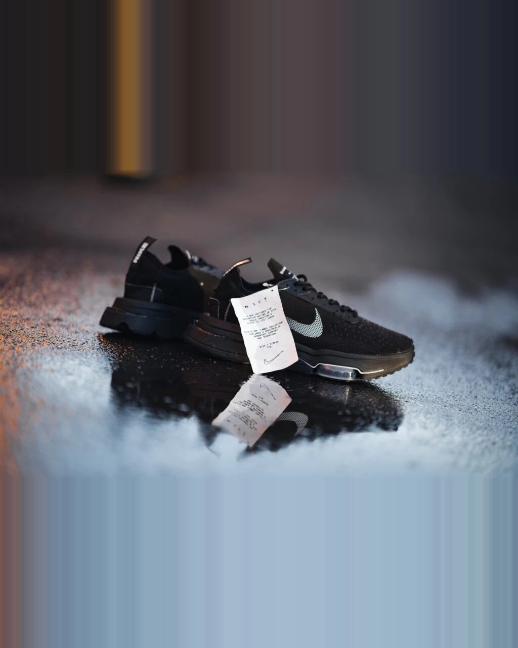 #代購 NIKE AIR ZOOM TYPE N.354 增高 氣墊 舒適 休閒鞋 慢跑鞋 CJ2033-004 黑魂