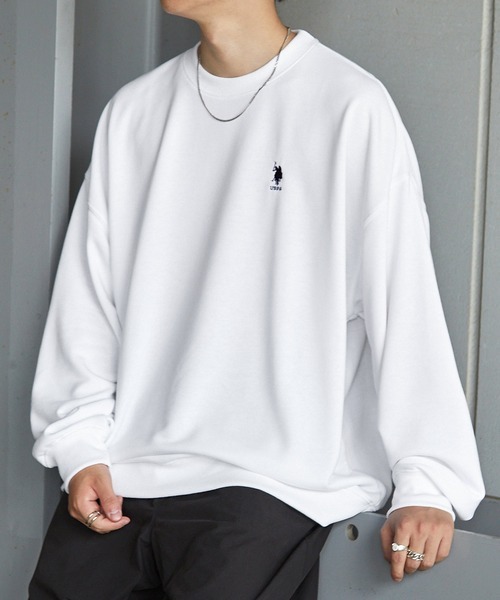 <換季折扣🏷️> U.S. POLO ASSN. 刺繡小LOGO 大學T 15色