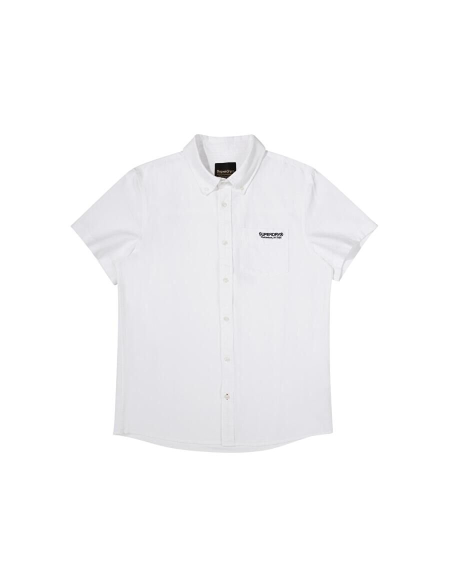 【直播】Superdry LX041046 Core 短袖牛津襯衫(SDUIHAP60)