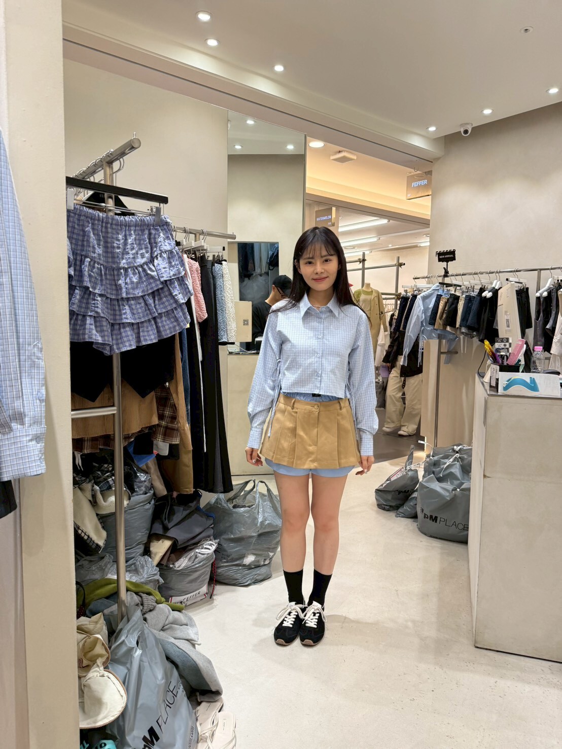 FF6015 側綁繩短襯衫