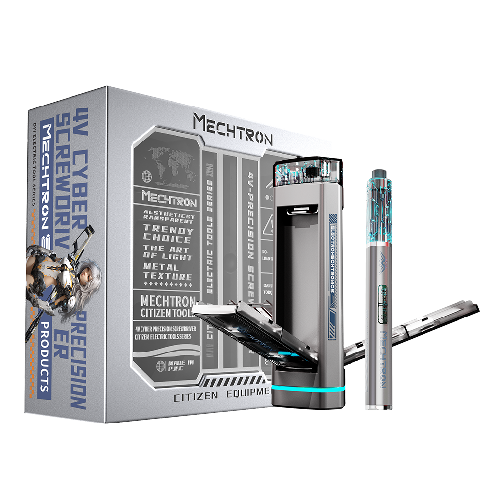 WOODMAN x MECHTRON 獨家代理 4V賽博朋克電動螺絲刀系列