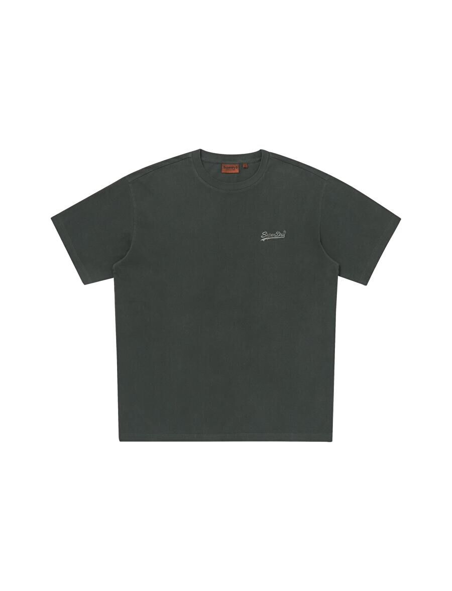 【直播】Superdry LX041051 小號復古水洗LOGO男裝短袖上衣(SDUISCP18)