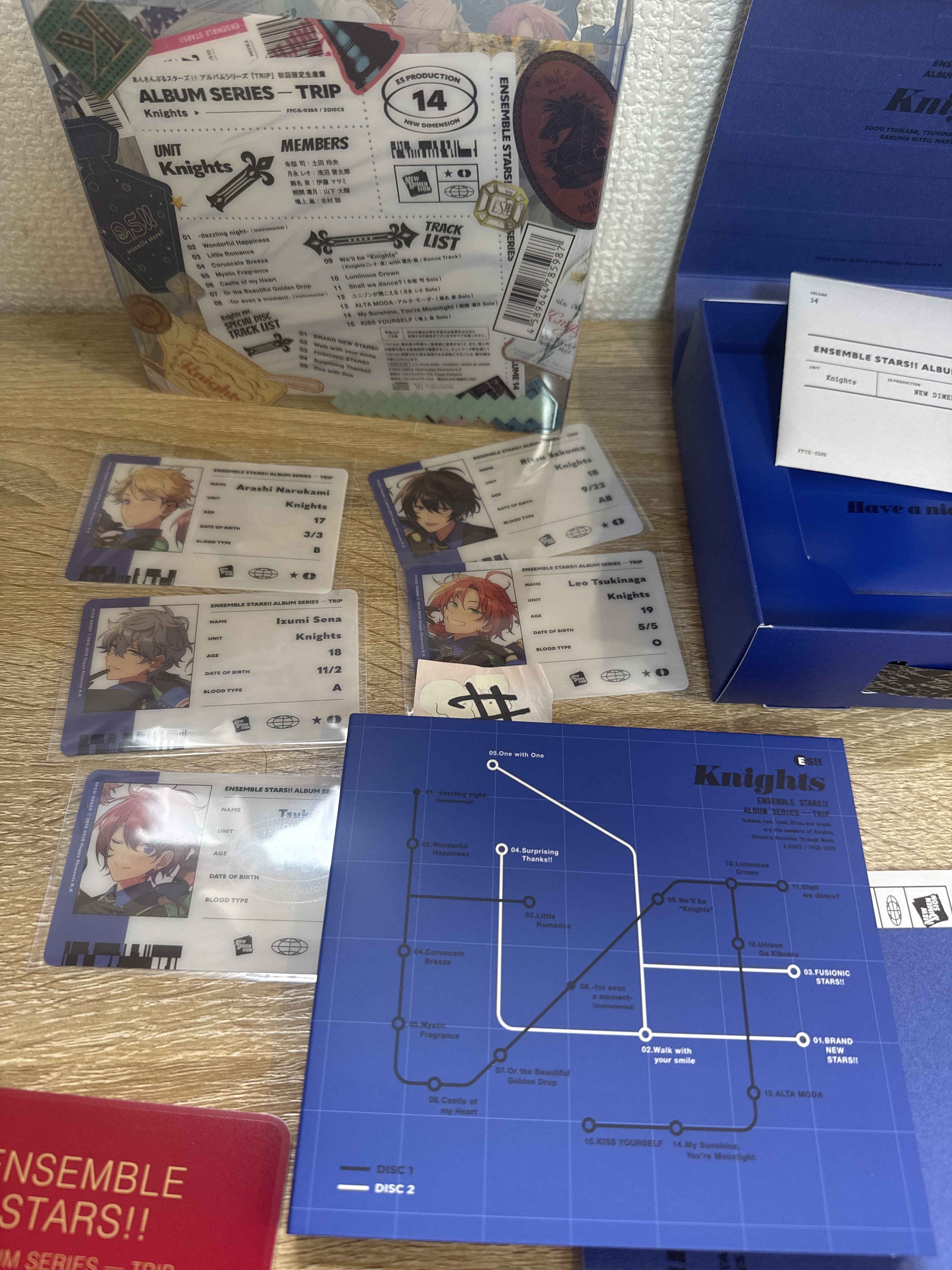 ES KNIGHTS 初回限定 SET 連小卡#371