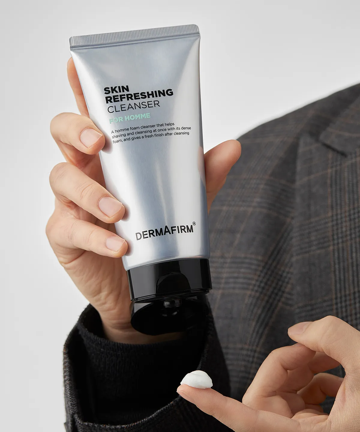 DERMAFIRM 男士賦活清爽潔面乳 120g