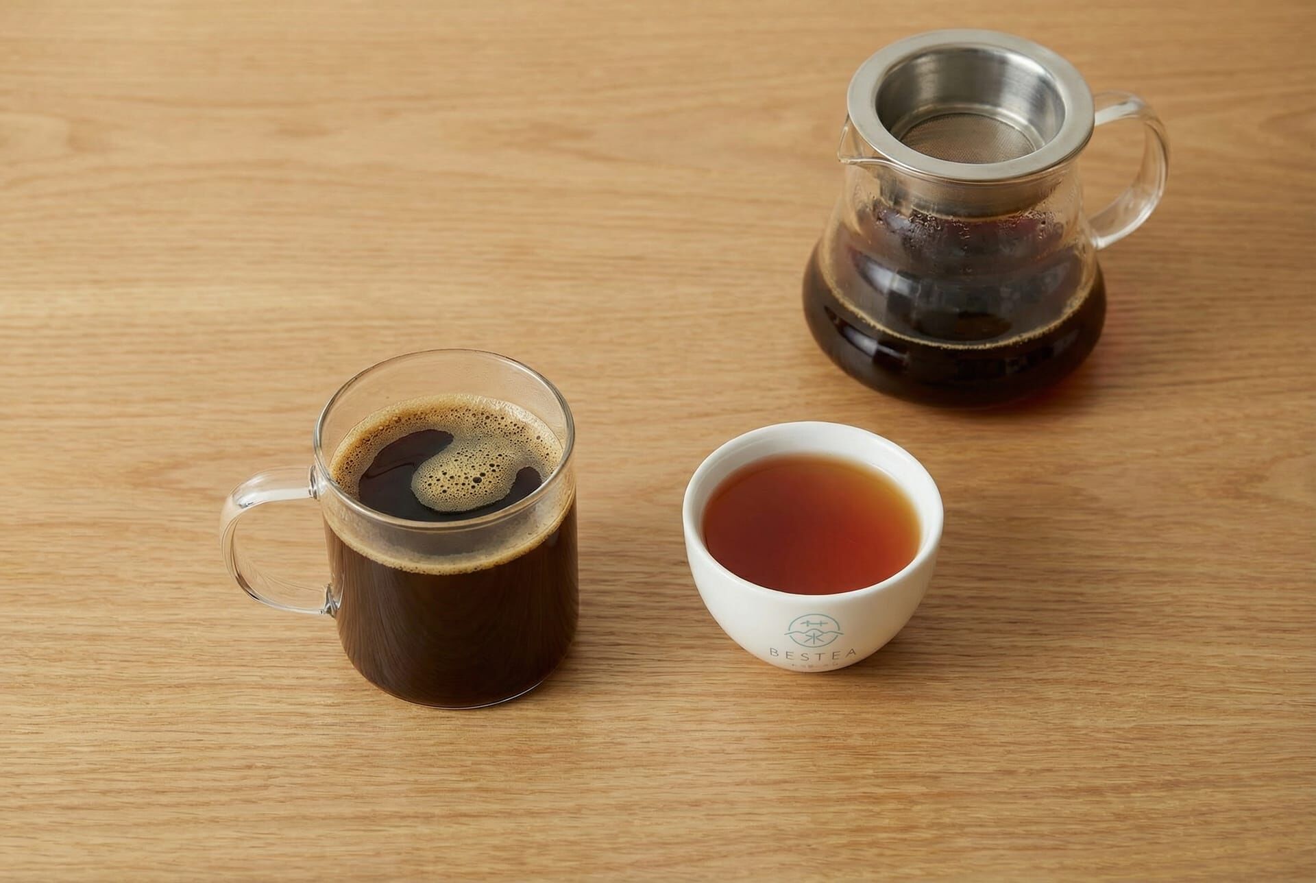 紅茶與其他飲料的咖啡因含量對比