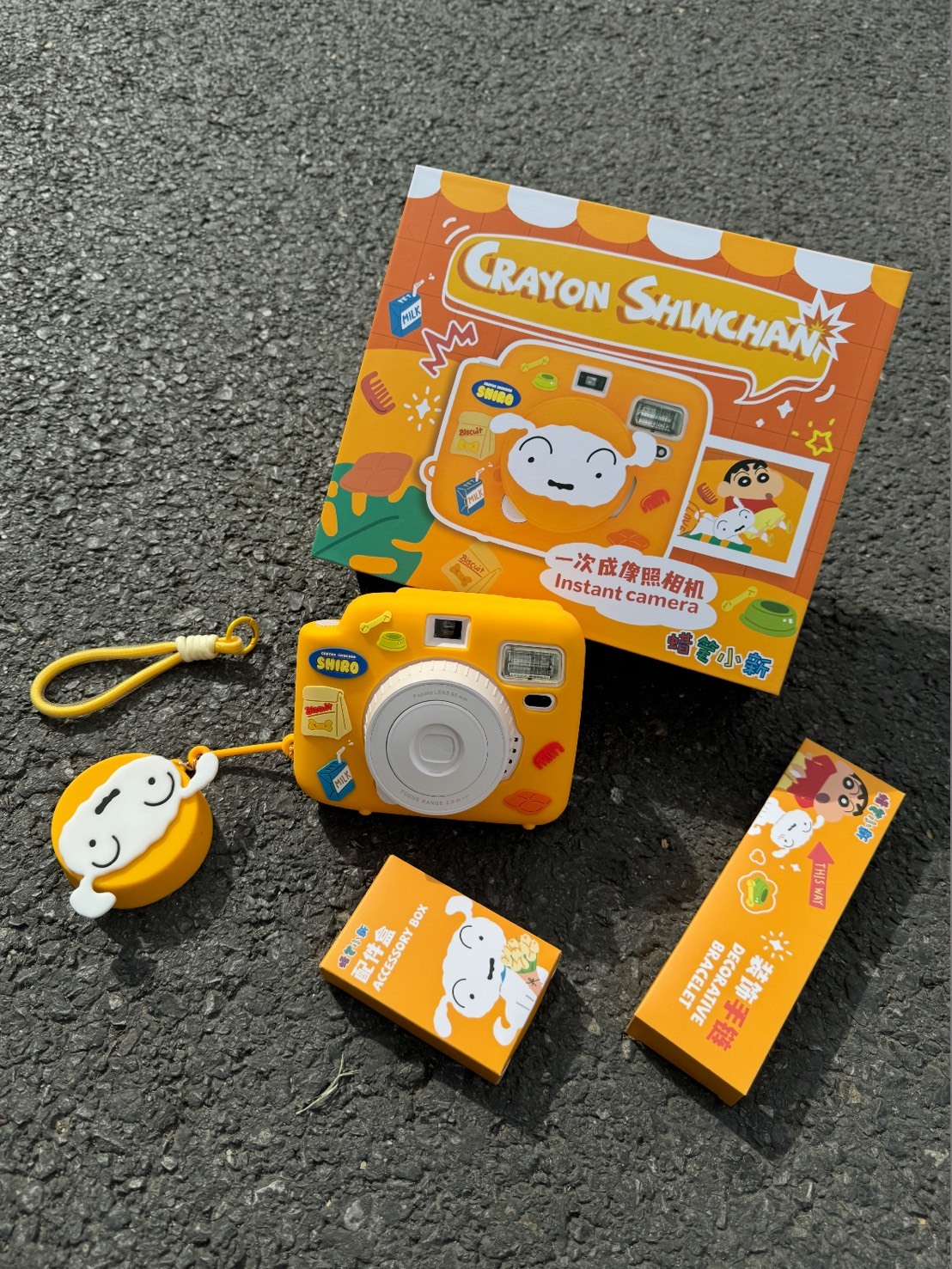 正版授權 蠟筆小新 一次成像 拍立得 相機