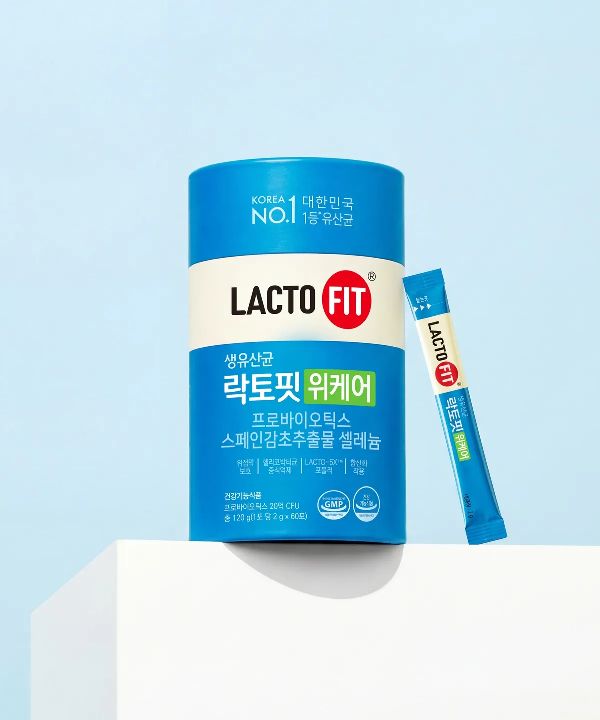 LACTO-FIT 鍾根堂 We Care 雙效護衛益生菌 60包