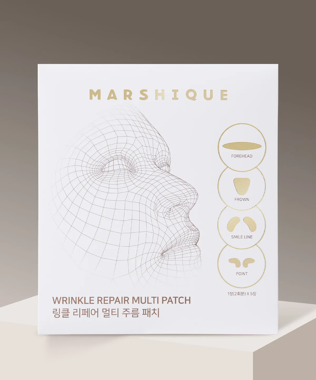 MARSHIQUE 全方位修護逆齡抗皺貼 #一包60片