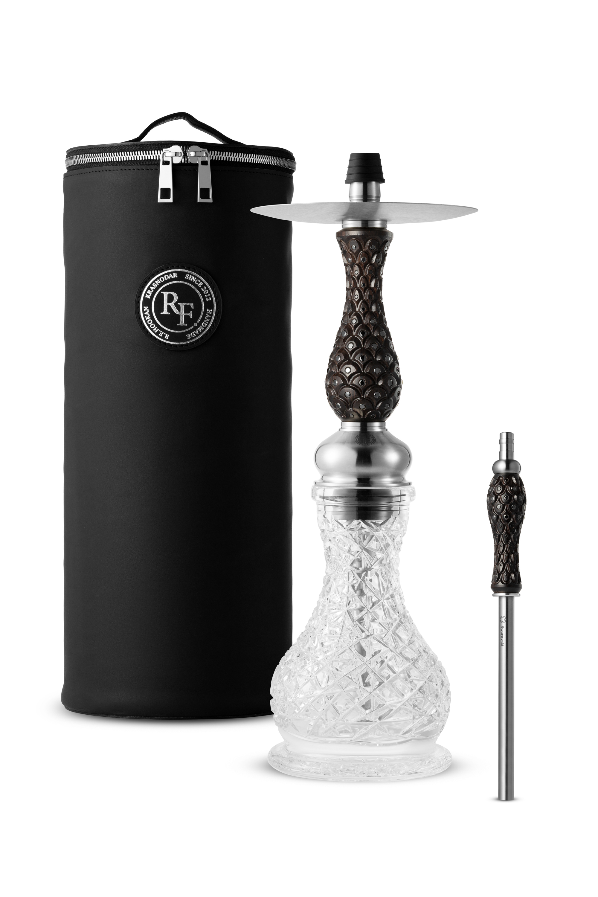 RF Hookah - Mini - Ebony - Swarovski - Black