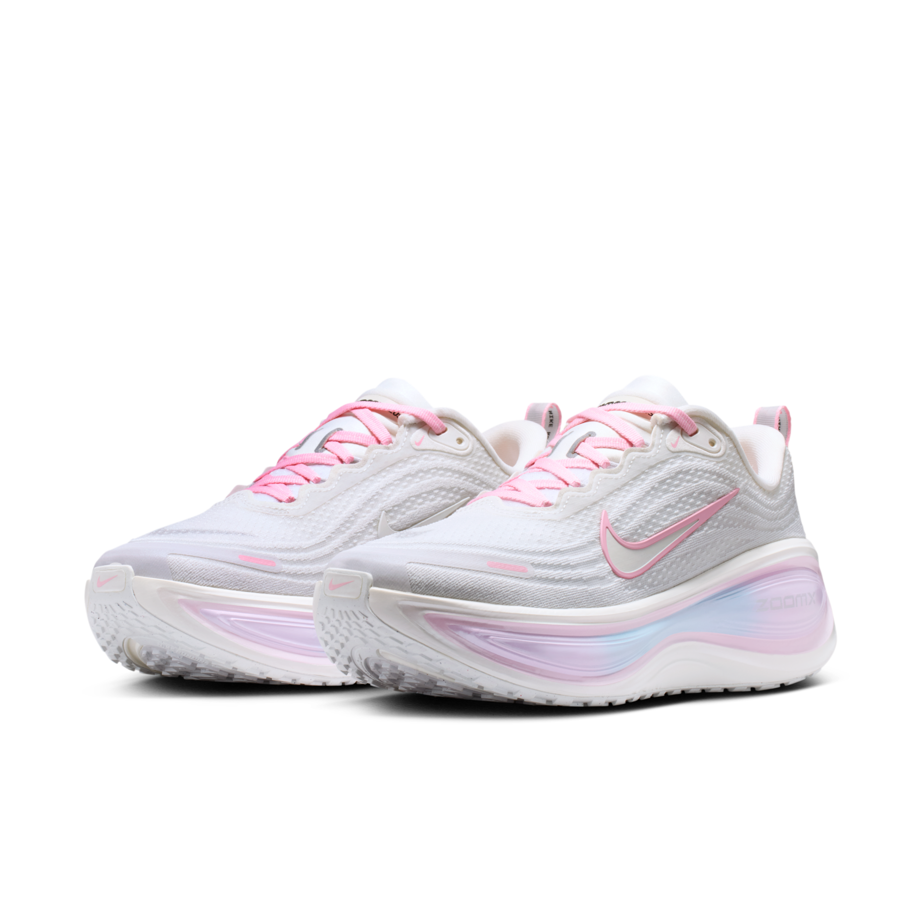 女鞋 NIKE W VOMERO PLUS 白粉藍 氣墊 緩震 透氣 慢跑 運動鞋【IR2986-121】