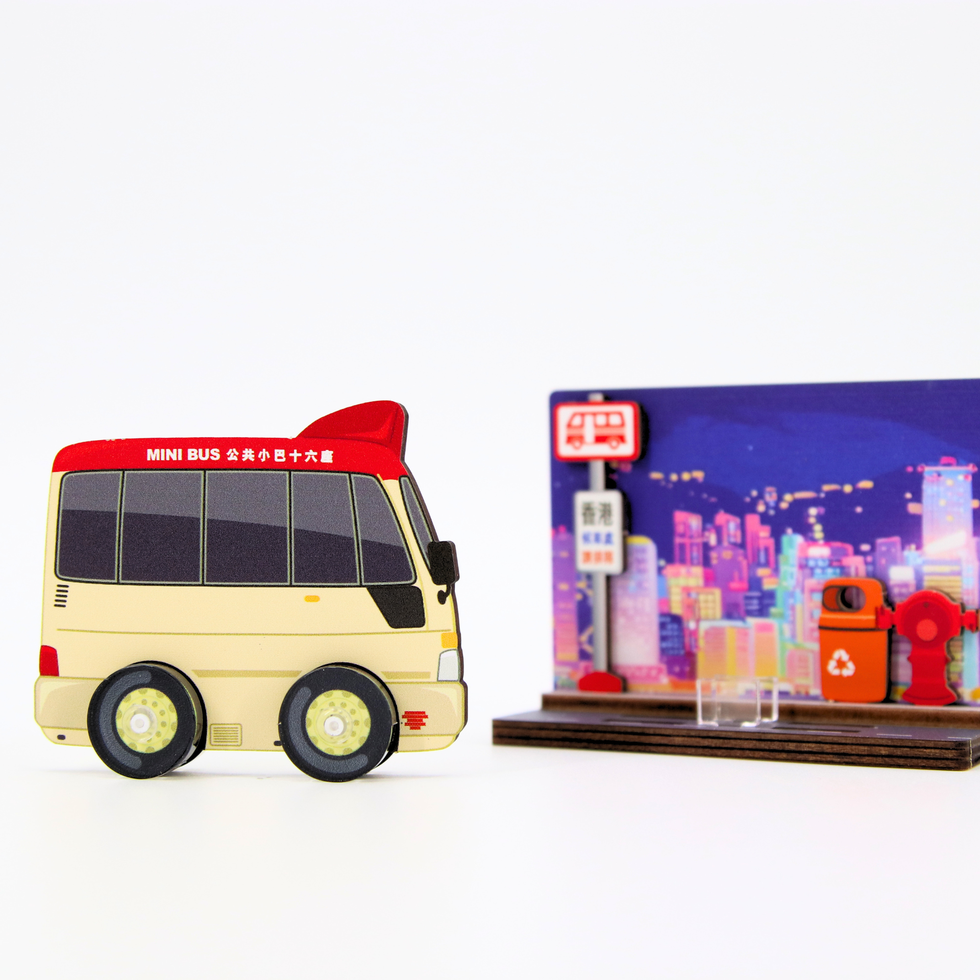 Vehicle Magnet - Minibus