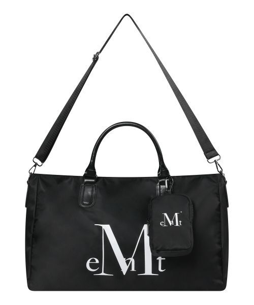 【Luxury】 MUCENT 波士頓旅行包 大手提字母包 雙面字母設計 大LOGO 含肩背帶 送小包 男女款