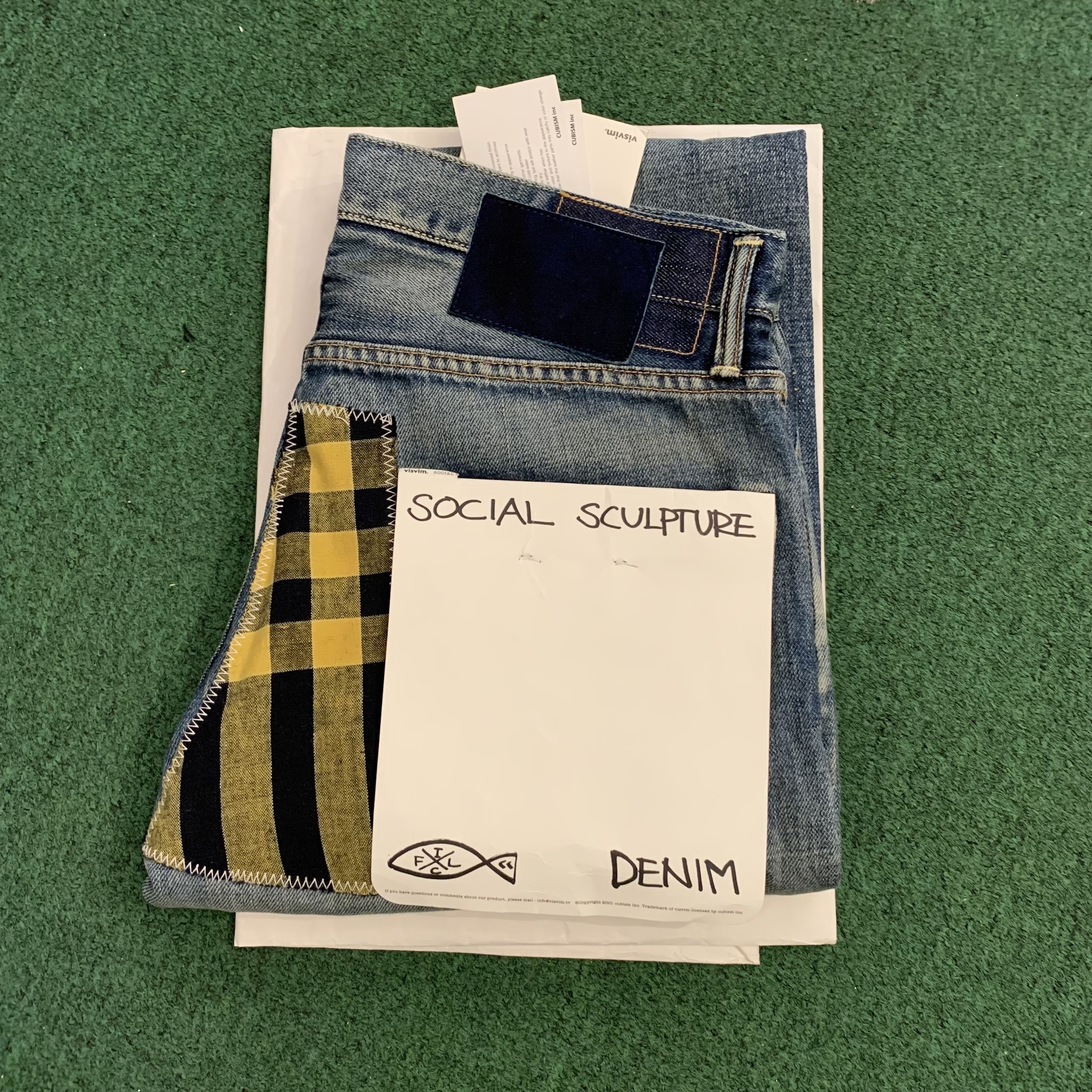 LAST PCS: VISVIM SOCIAL SCULPTURE 10 DAMAGED-7 JEANS - IN STOCK NOW (現貨發售中)