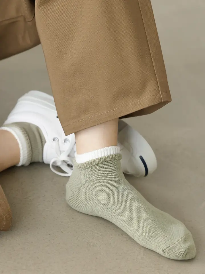 [連線優惠]靴下屋 假兩件設計運動短襪