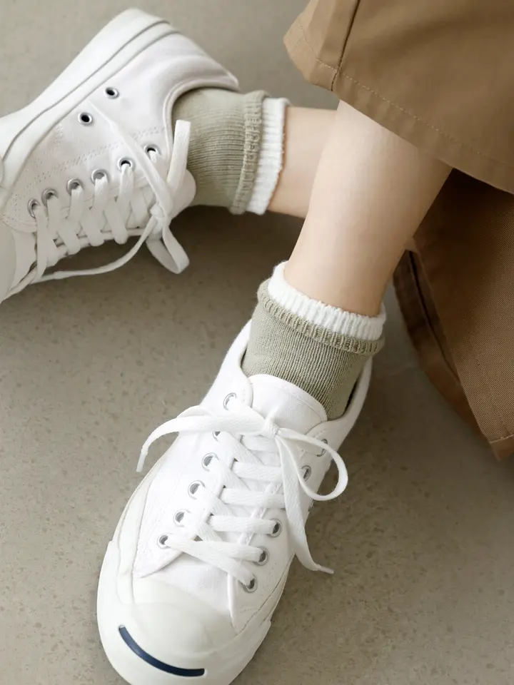 [連線優惠]靴下屋 假兩件設計運動短襪