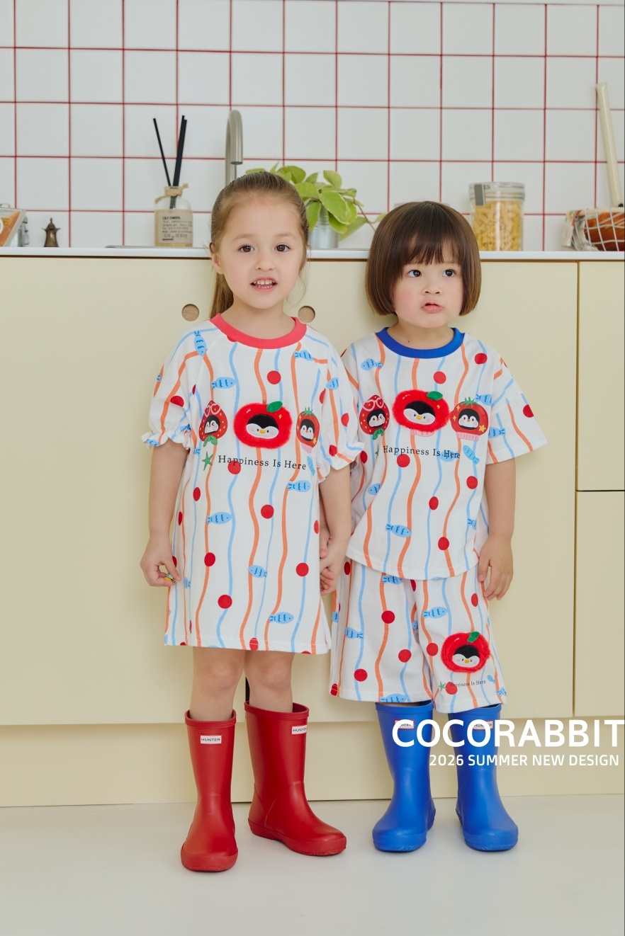 韓國🇰🇷COCORABBIT 水果企鵝套裝/洋裝(S-2XL)
