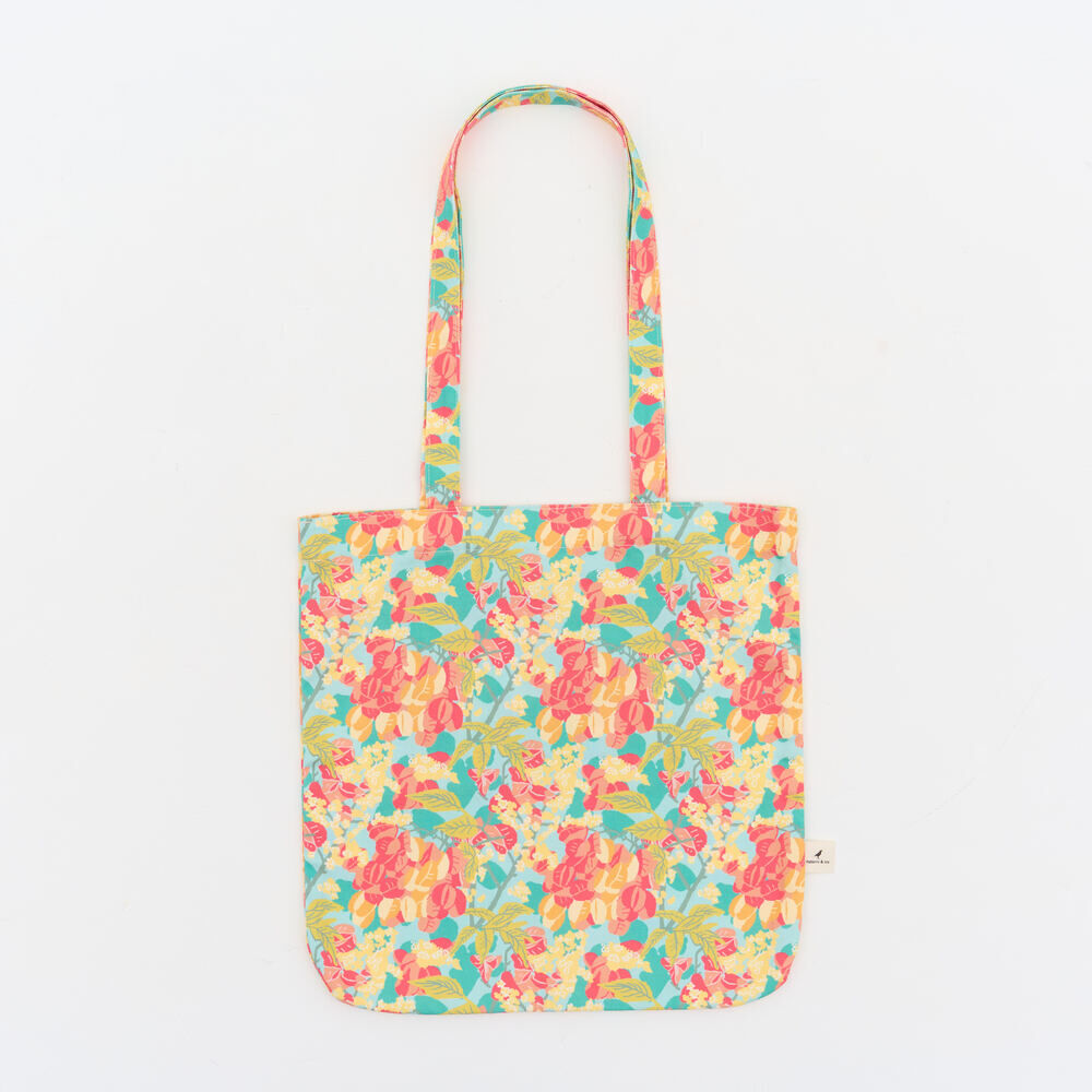 圓角方形購物袋/台灣原生樹/台灣欒樹