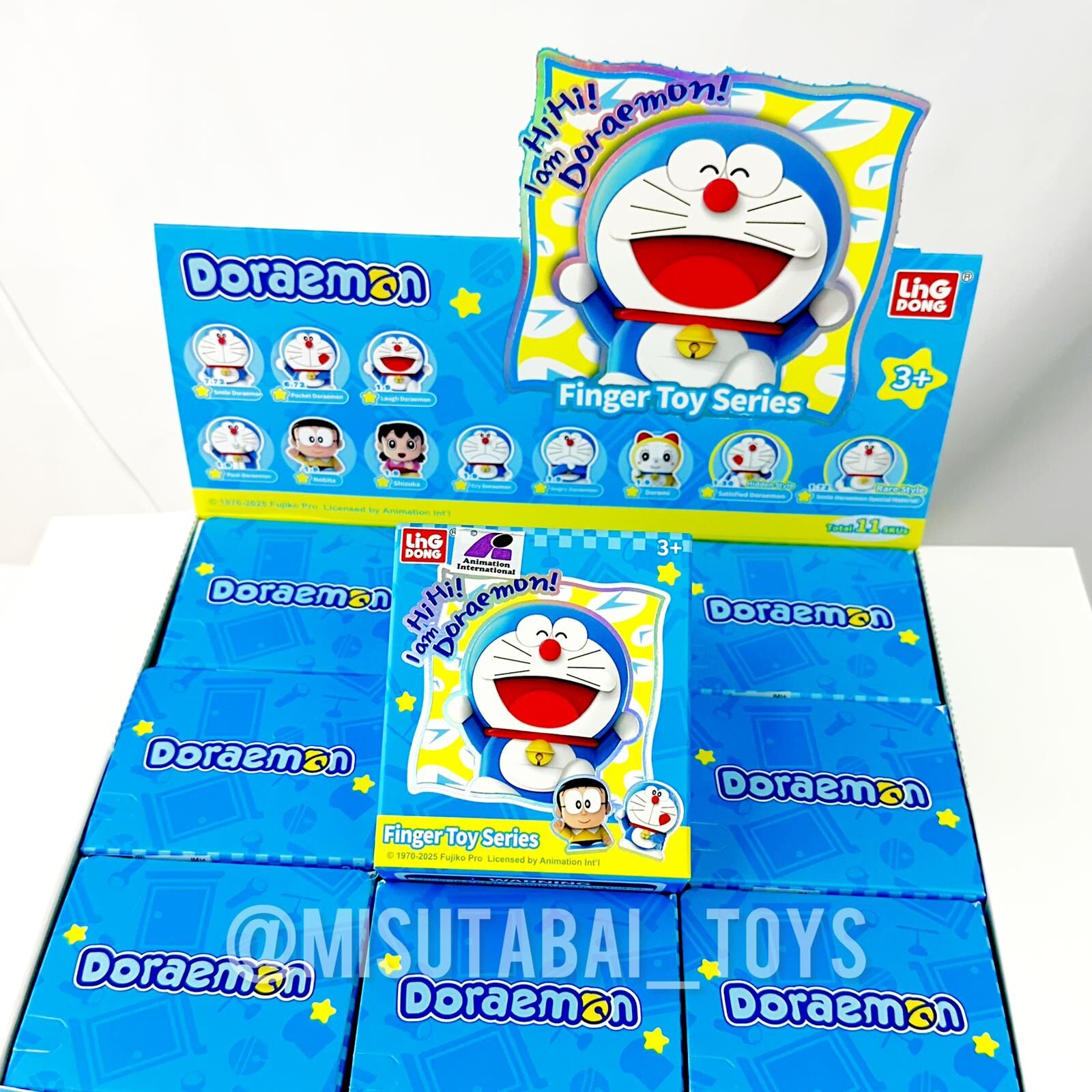 Doraemon Finger Toy Series Blind Box